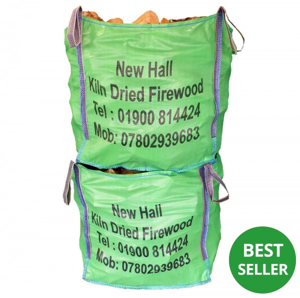 2x Large Bulk Bags - Kiln Dried Mixed Hardwoods - Combo Deal - WS601/00002